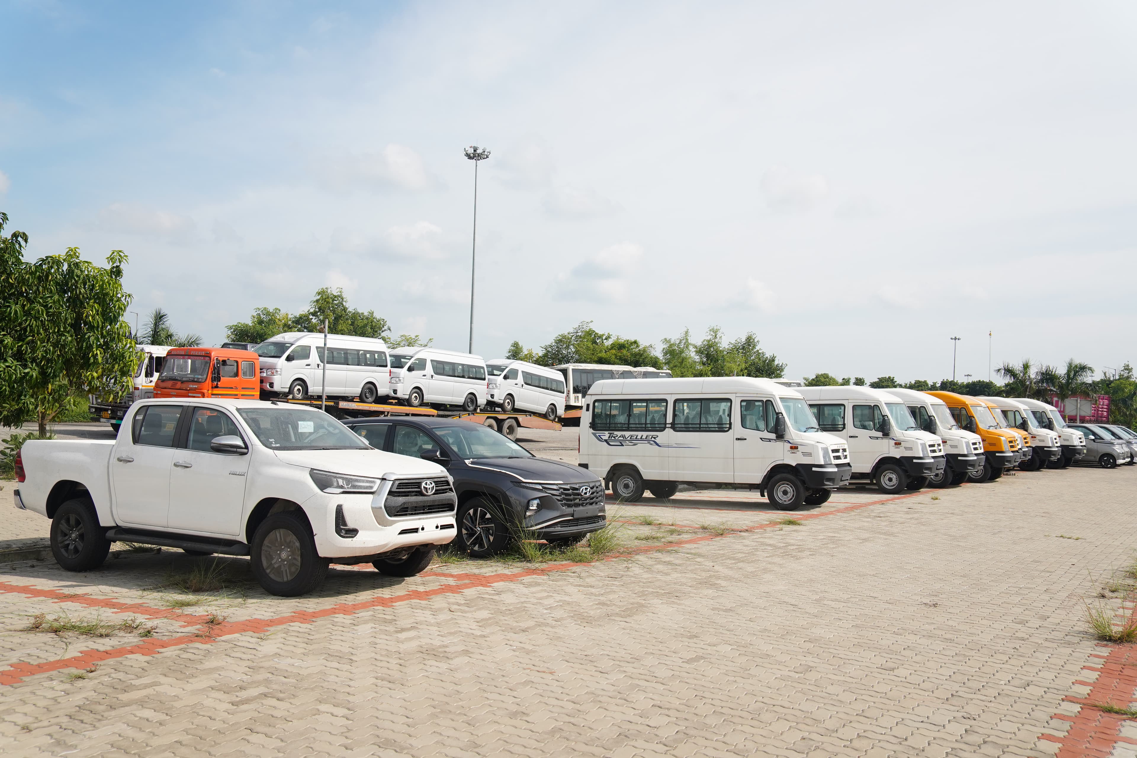 Company headquarters building